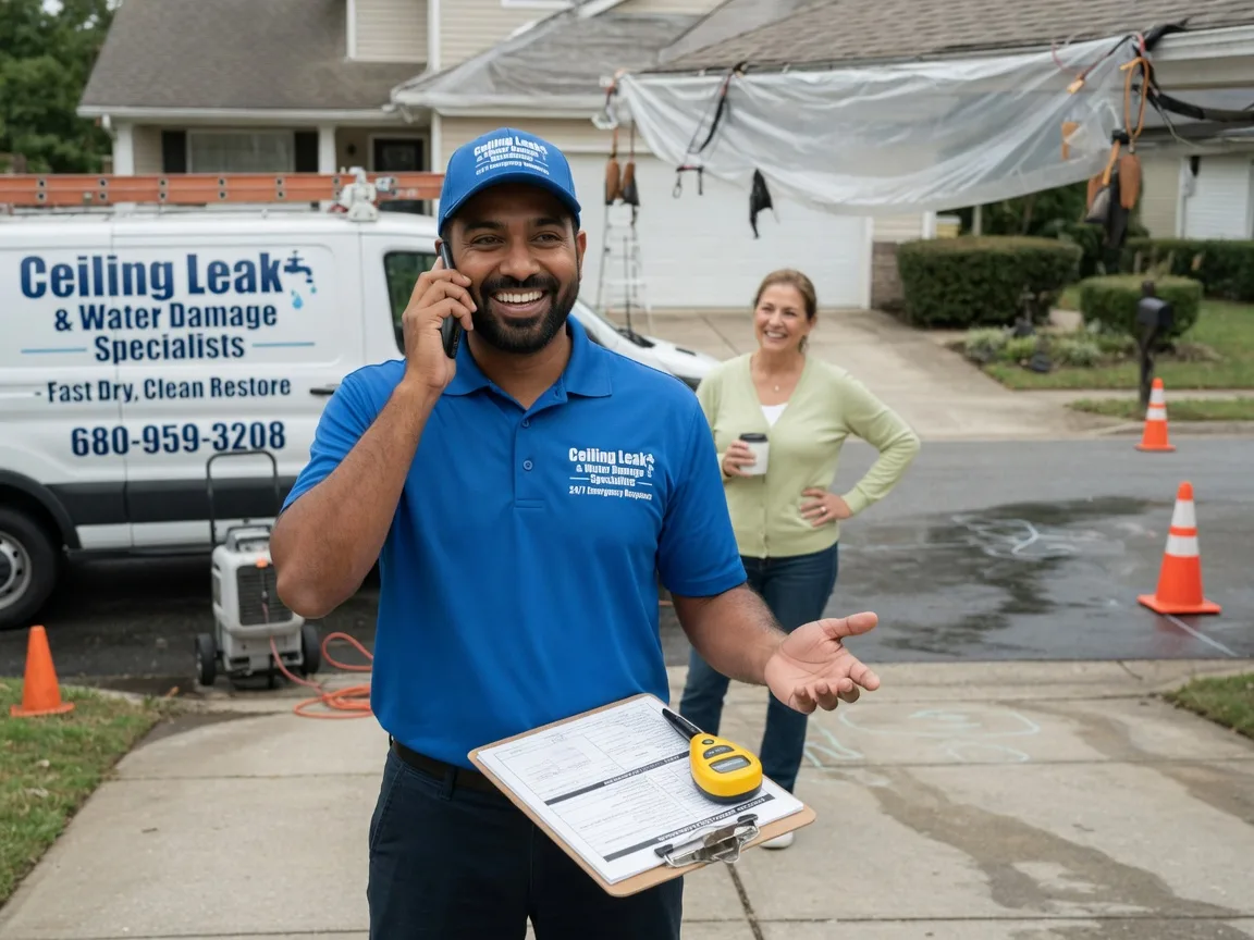 Ceiling Leak Cleanup Coosawhatchie, SC FAQs